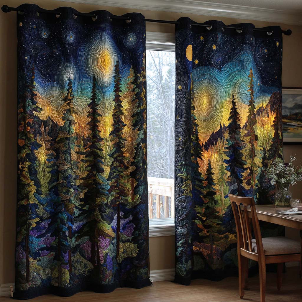 Gewatteerde gordijnen