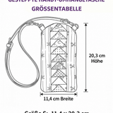 Pochette matelassée pour téléphone – Maison hantée sur le chemin des citrouilles