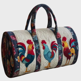 Sac de voyage en cuir souple fait main