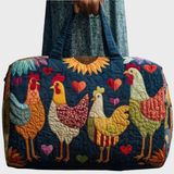 Sac de voyage souple fait main