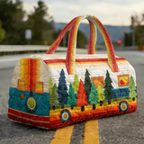 Sac de voyage en cuir souple fait main