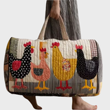 Sac de voyage en cuir souple fait main