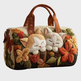 Sac de voyage en cuir souple fait main