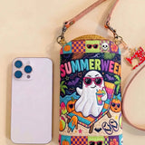 Pochette matelassée pour téléphone – Halloween d'été