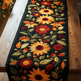 Tafelkleed patchwork - Herfstzonnebloemen