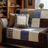 Gequilt bankhoes – met landpootmotief NCU0NT11723