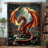 Geweven deken – Dragon Literatuur NCU0DV3881