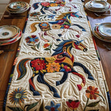 Gequilted tafelkleed - Galloperend paard