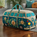 Sac de voyage matelassé – Combi hippie en voyage