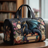 Sac de voyage matelassé – Dragon lecteur