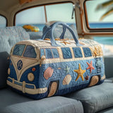 Sac de voyage matelassé – Combi hippie sur la plage