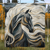 Gequilt dekentje – Paardrij elegance NCU0DV150