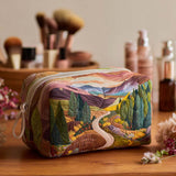 Trousse de maquillage matelassée avec Vallée de la Paix NCU0PT9476