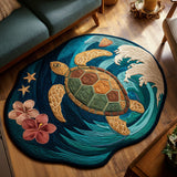 Vormtapijt – tropische zeeschildpadden NCU0NT12611