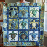 Gequilte Deken – Turtle Tide NCU0TL403