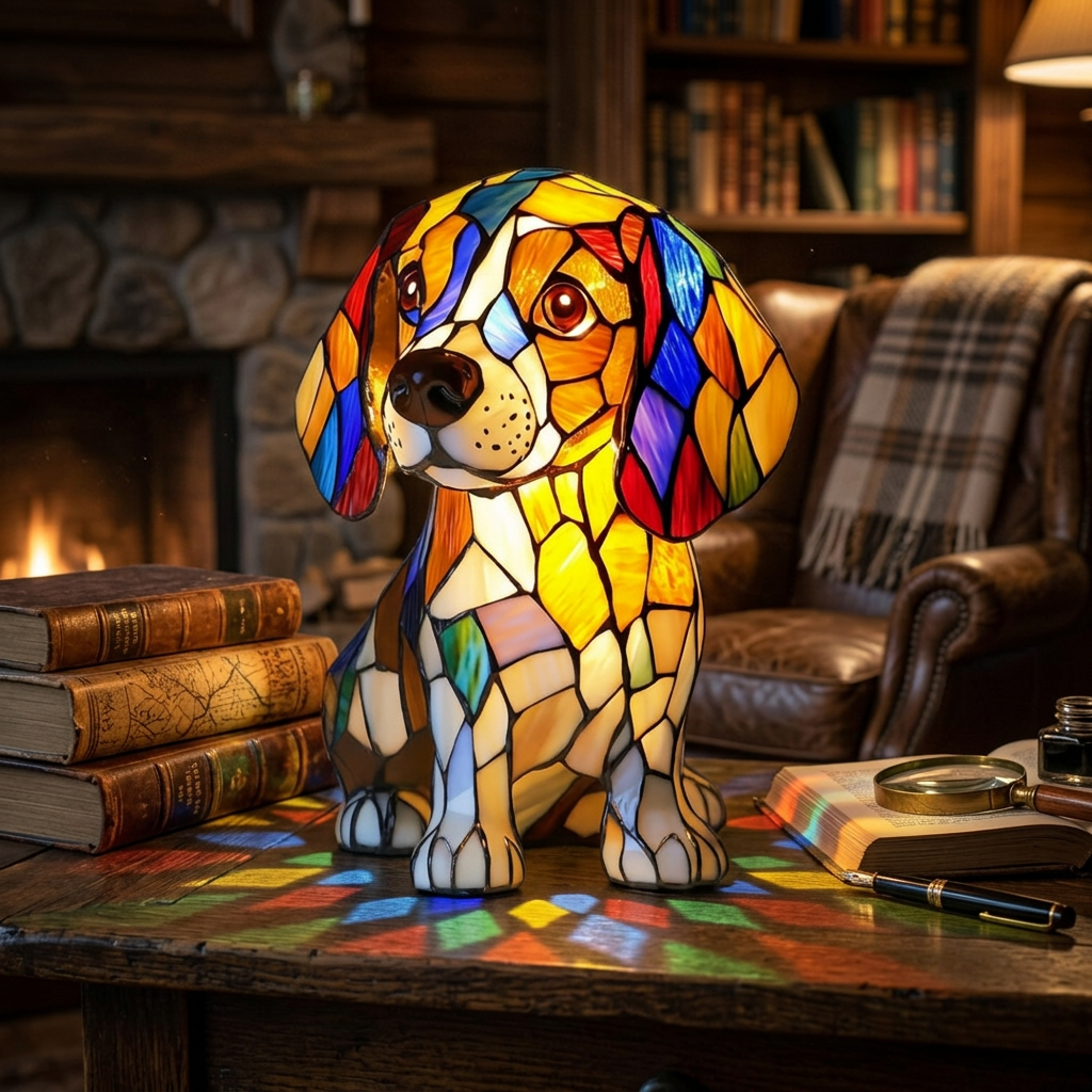 Edele Beagle Lamp