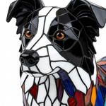 Border Collie Lamp