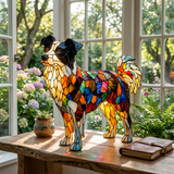 Border Collie Lamp