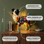 Border Collie Lamp