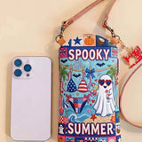 Dunne en gewatteerde telefoonhoes – Eng zomer voor Halloween