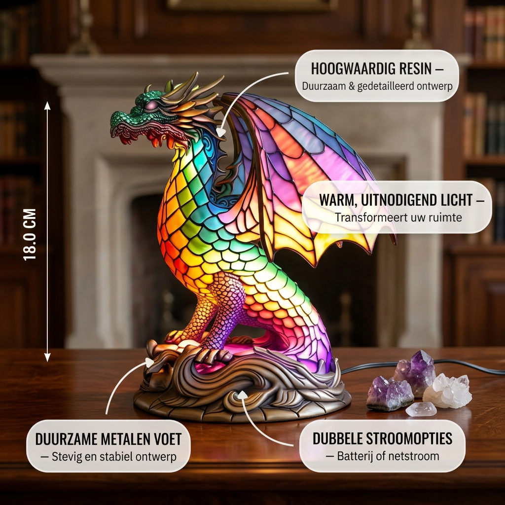 Wammes Draak Lamp