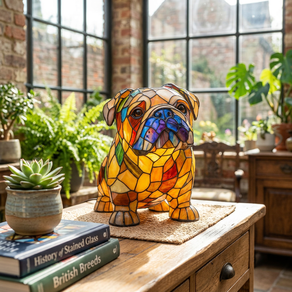 Betoverde Bulldog Lamp