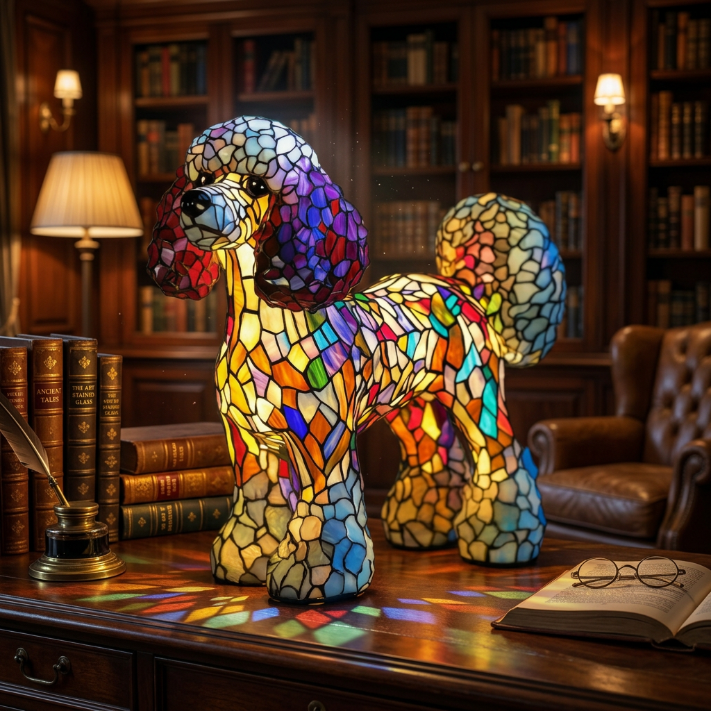 Vlamkristal Lamp
