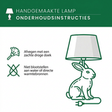 Vlamkristal Lamp