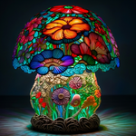 Berijpte Paddenstoel Lamp