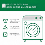 Middernachtgeleerde Handgemaakte Tas