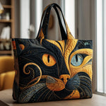 Mystieke Kat Handgemaakte Tas