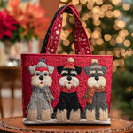 Schnauzer Trio Handgemaakte Tas