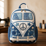 Vintage Hippie Camper Rugzak
