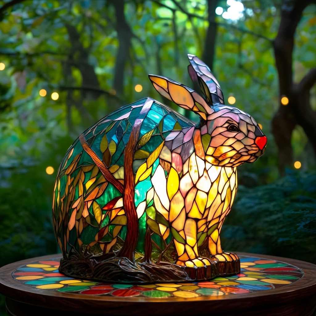 Noppie Konijn Lamp