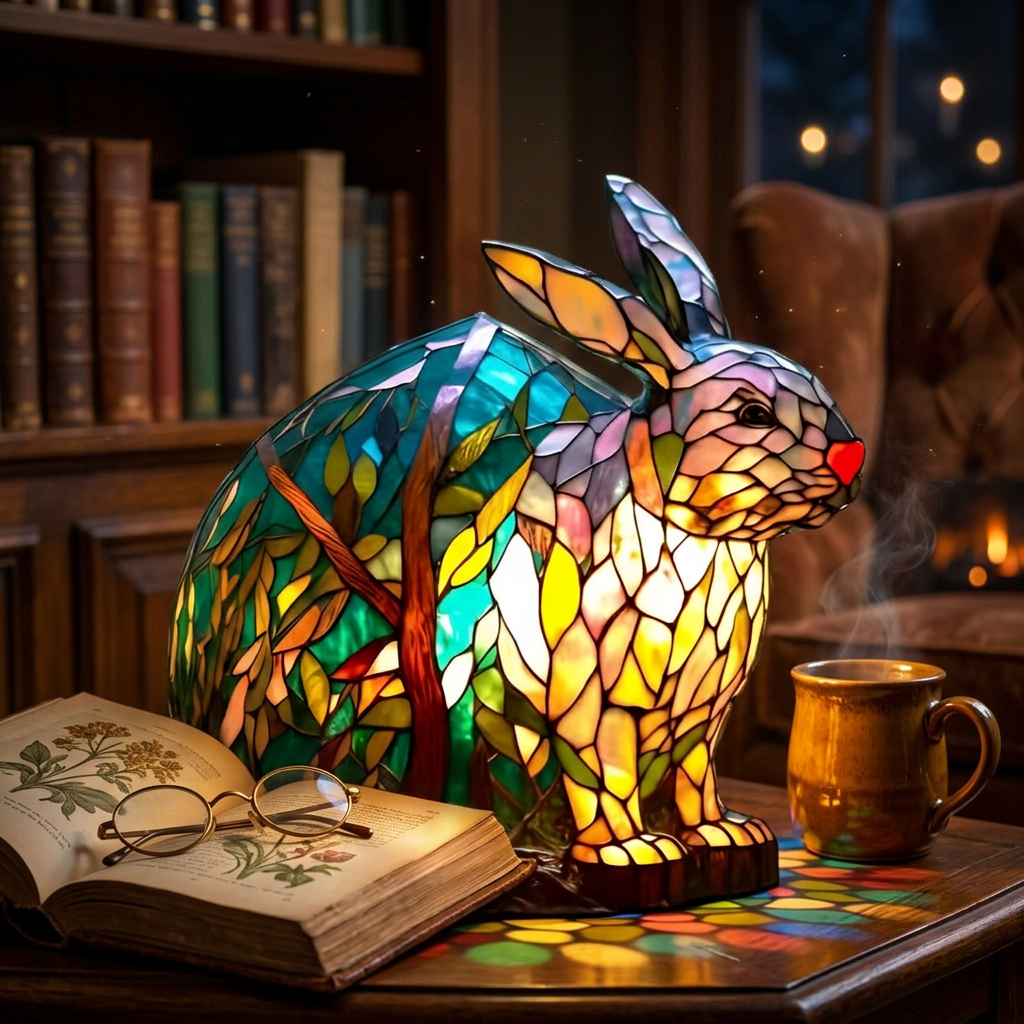 Noppie Konijn Lamp