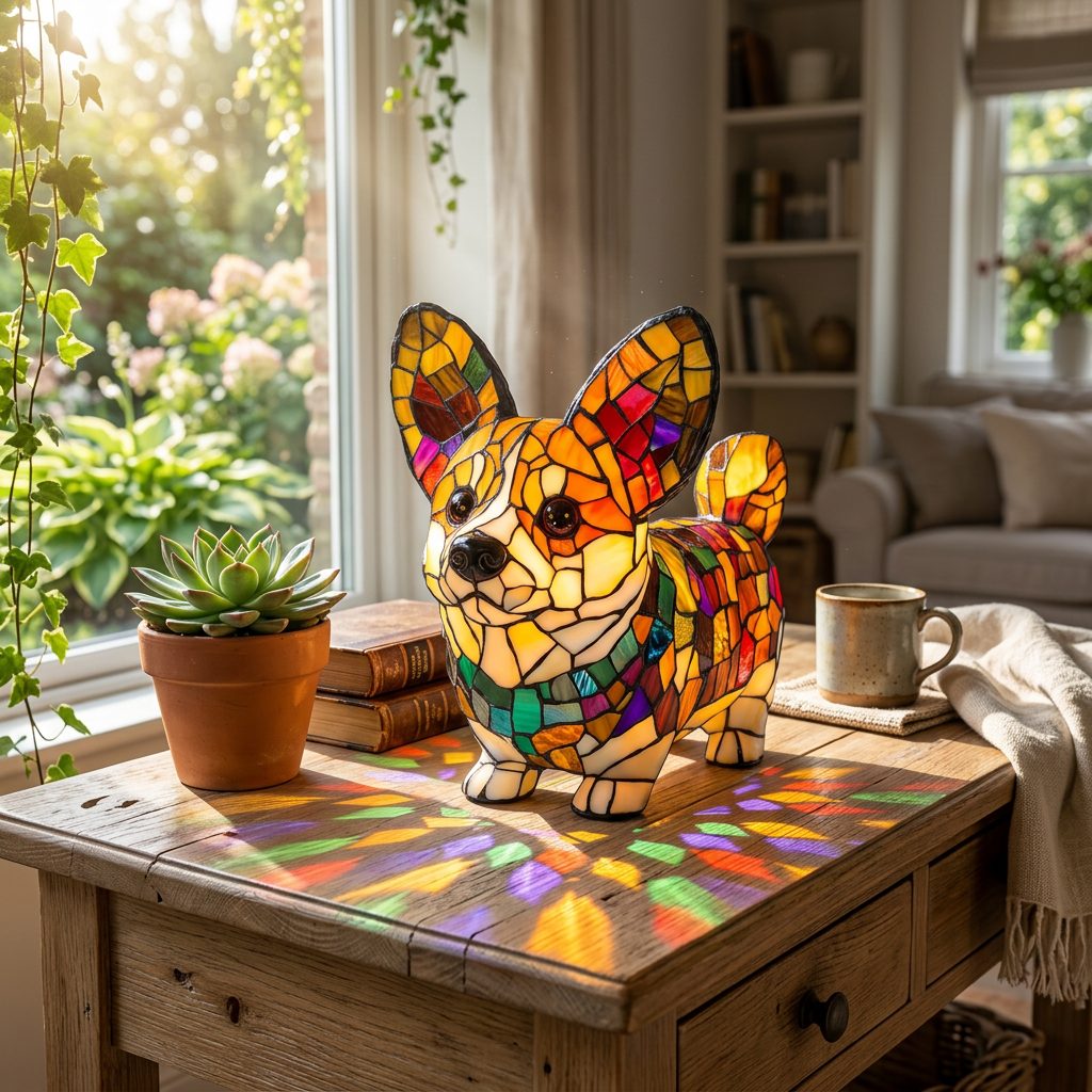 Koninklijke Corgi Lamp