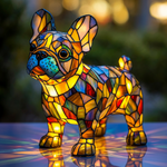 Stralende Franse Bulldog