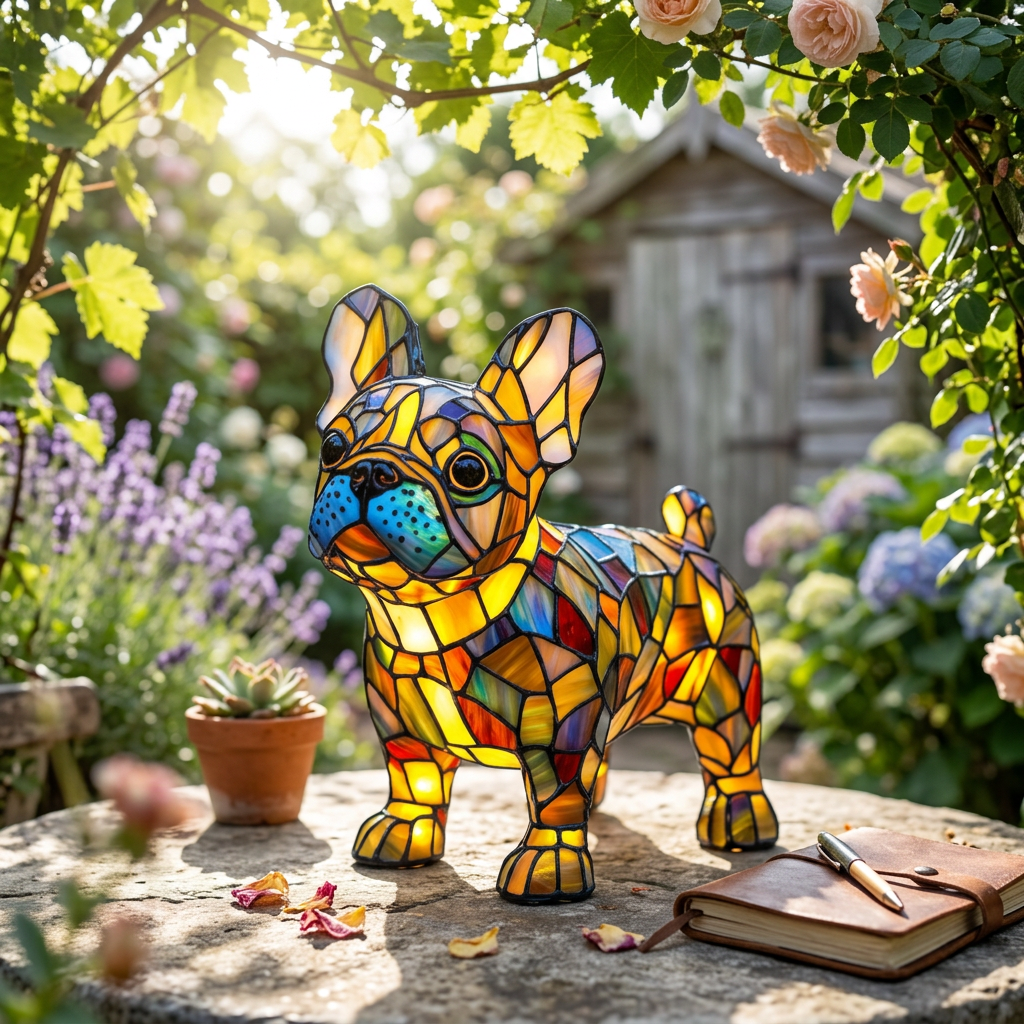 Stralende Franse Bulldog
