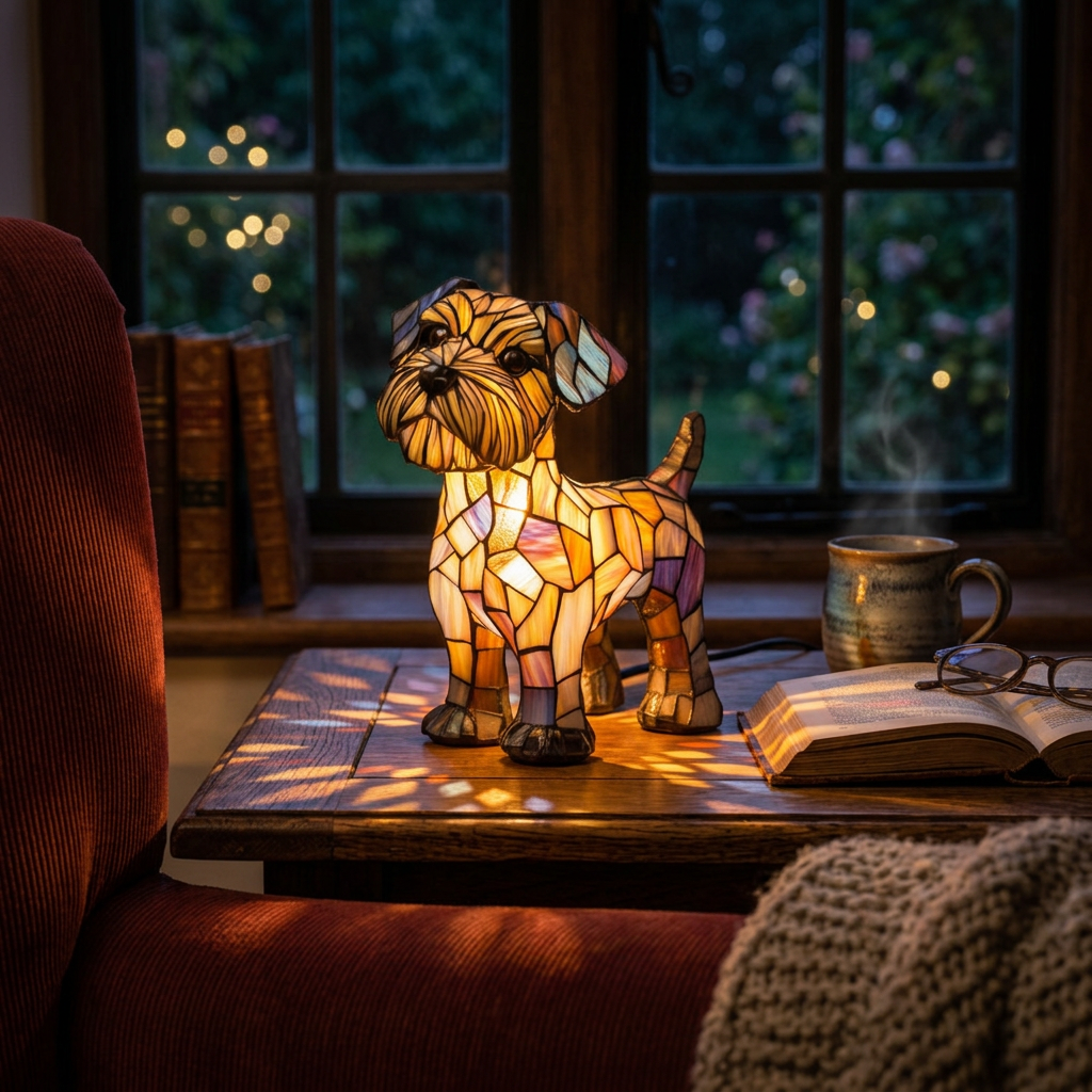 Terriërziel Lamp